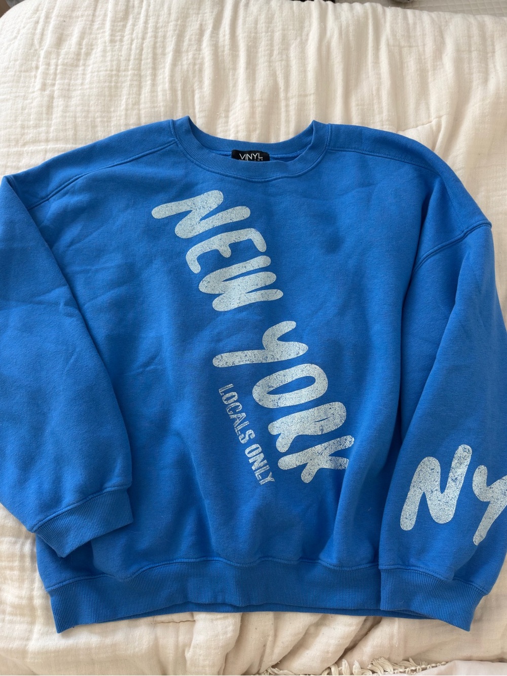 Royal Blue New York Crewneck Sweatshirt